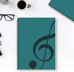 MOREYES Music Notebook Composition Manuscript Staff Notebook - Image 7