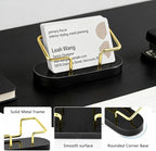 Qirvaten 2 Pieces Business Card Holder - Image 3