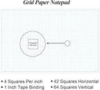 Engineering Graph Paper Pads, 11x17 Quadrille 75 Sheets/150 Pages Grid Paper - Image 3