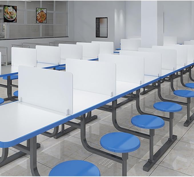 STOBOK Anti-Droplet Partition Board 15.7X11.8 Inch Desktop Spray Proof Guard - Image 6