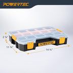 POWERTEC Stackable Tool Box Organizer - Image 2