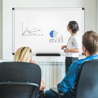 VIZ-PRO Dry Erase Board/Whiteboard, 36 X 24 Inches, Wall Mounted Board - Image 7