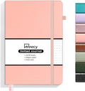 Annecy Numbered Bullet Dotted Journal Notebook, Medium 5.5x 8.25, 160 Pages by Annecy