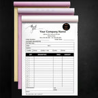 Custom Carbonless Sales Invoice Form Books - Image 2