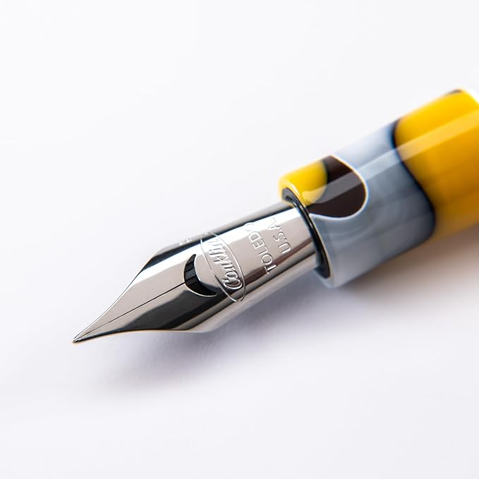 Conklin All American Fountain Pen in Yellowstone – Medium Nib, Unique Yellow - Image 7