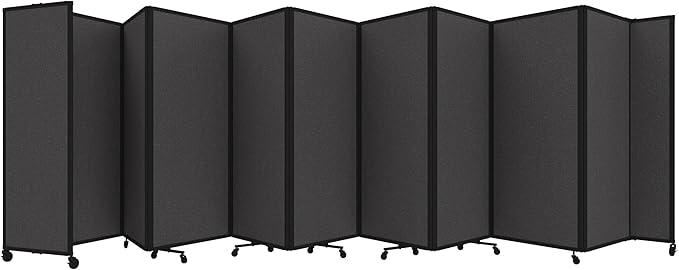 Versare Room Divider 360 Portable Wall Partition | Folding Panels | Large by VERSARE