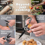 Titanium Coated Kitchen Shears by Gidli - Image 5