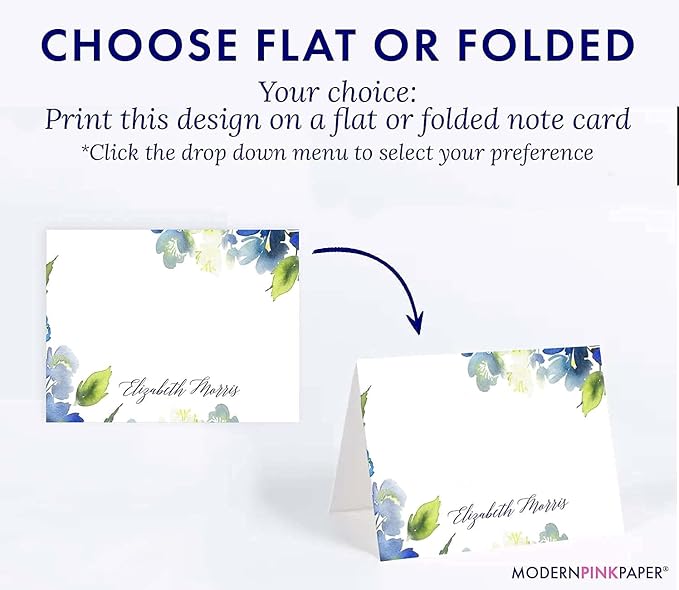 Personalized Floral Stationary - Image 2