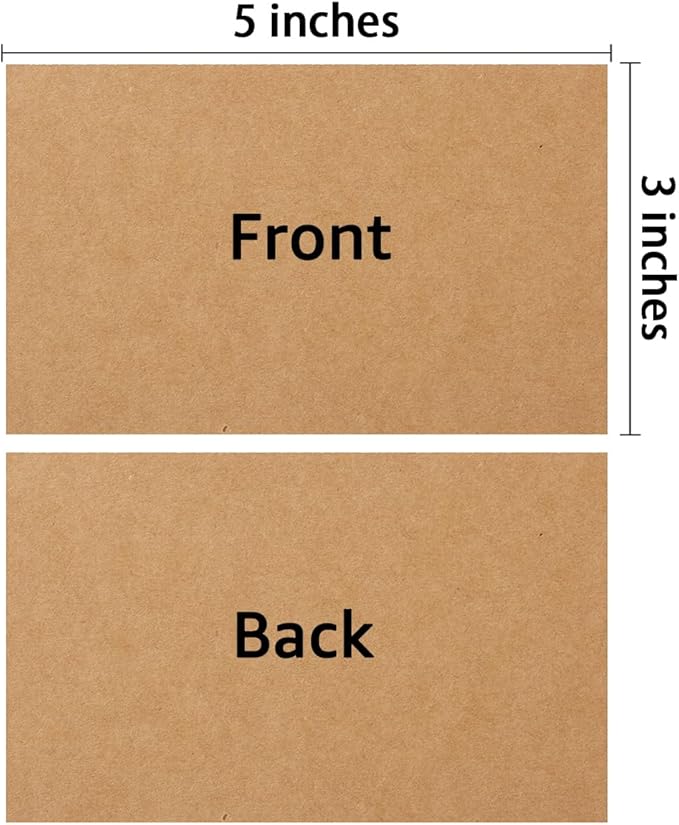 50 Sheets Blank Cardstock Paper 250 GSM Thick Heavy Cards Stock - Image 2