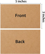 50 Sheets Blank Cardstock Paper 250 GSM Thick Heavy Cards Stock - Image 2