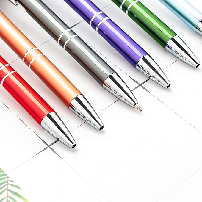 HH-STUDIO CUSTOM 50 Promotional Metal Ballpoint Pen Engraved - Image 7