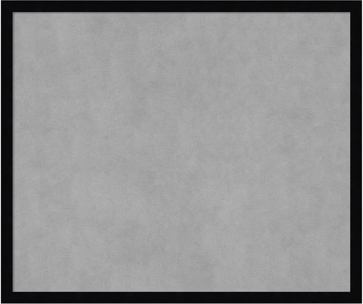 Amanti Art Black Framed Magnetic Board 21x25 Medium Vision Board