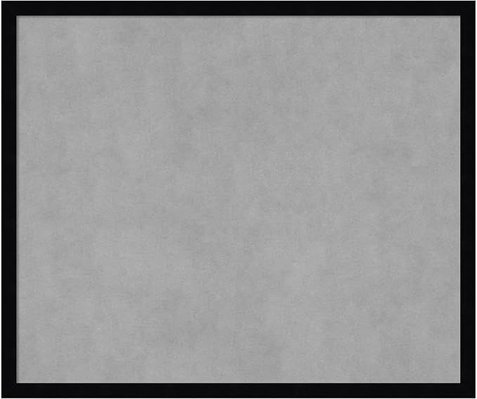 Amanti Art Black Framed Magnetic Board 21x25 Medium Vision Board by AmantiArt