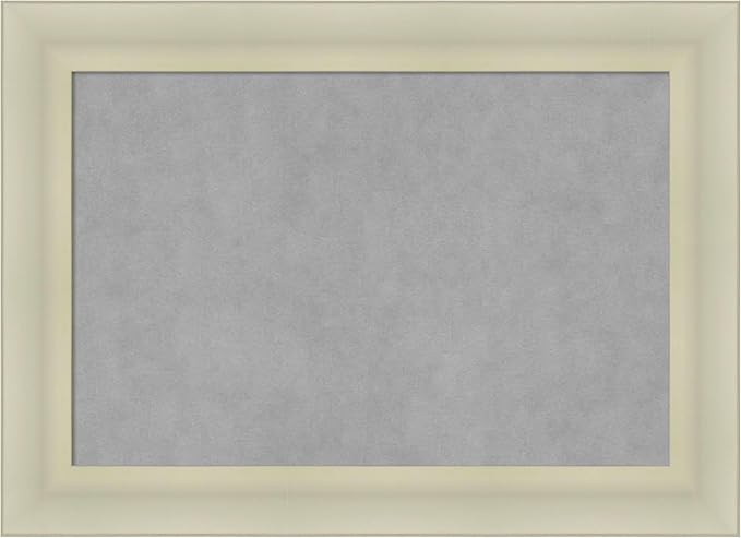 Amanti Art Silver Framed Magnetic Board 21x29 Medium Vision Board by AmantiArt