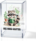 QYUVK One More Chapter Acrylic Pencil Holder Cup, Book Lover Gifts by QYUVK