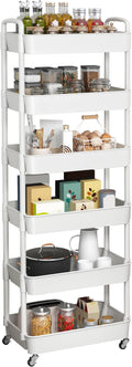 Sywhitta 6-Tier Plastic Rolling Utility Cart by haseverythingyouneed