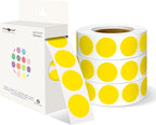 PARLAIM 3/4 Inch Roll Color Coding Labels, 4000 per/4 Rolls Round Adhesive by PARLAIM