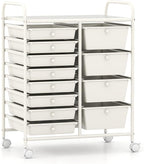 LDAILY 12 Drawer Rolling Storage Cart, Rolling Cart by LDAILY