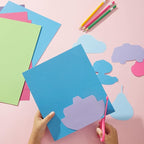 LIVHOLIC 200 Colored Cardstock Paper, Colorful Card Stock 250 GSM Heavy Weight - Image 5