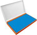 Plastic Case Stamp Pad Large Size, Sky Blue Color by ZIGEL