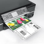 8-1/2"×5-1/2" Shipping Labels 100 Labels Sticker Paper - Image 3