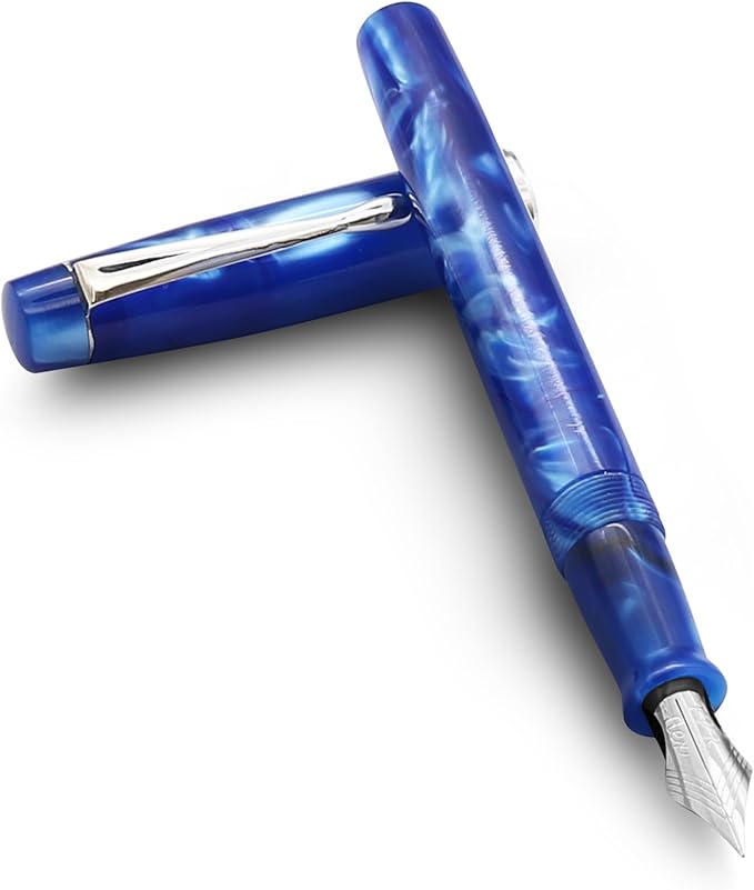 FPR Himalaya V2-Chrome Ultra Flex Nib Pen by FountainPenRevolution
