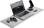 DELTAHUB - Minimalistic Felt Desk Protective Pad, Easy Glide, Long Lasting by DELTAHUB