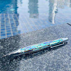 LACHIEVA LUX Abalone Shell Mechanical Pencil 0.7mm, Luxury Metal Pencil - Image 7
