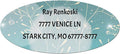 Made in USA Custom Return Address Stickers Labels Customized Mailing Label by HOOKAH+SUN