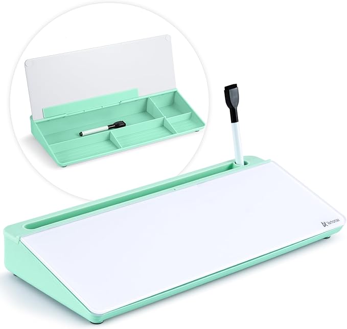 Varhomax Glass Desk Whiteboard by Varhomax