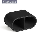 MEIBOOCH PU Leather Pen Holder for Desk, Small Remote Control Holder Pencil Cup - Image 3