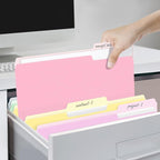 SUNEE File Folders, 30 Pack Manilla Folders 8.5 x 11, Colored File Folders Home - Image 7