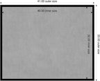 Amanti Art Black Framed Magnetic Board 33x41 X-Large Vision Board - Image 2