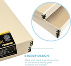 Lineco Museum Archival Storage Box, 11.75x14.75x3 in. Drop Front Design. - Image 4