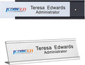 Personalized Office Name Plates Aluminum Hot Printing Add Logo Picture Custom by NEMOCI