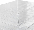 Jeanoko Desk Letter Tray Set Transparent Stackable Organizer - Image 7
