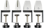 Sneeze Guard Support Clamp Partition Aluminum Adjustable Partition Clamp by noonebutyou