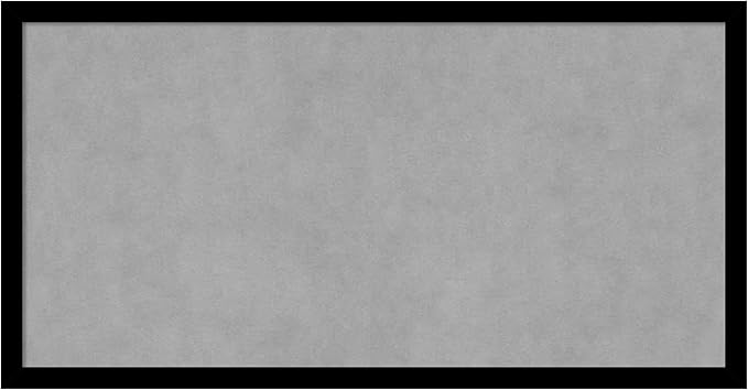 Amanti Art Black Framed Magnetic Board 13x25 Small Vision Board by AmantiArt