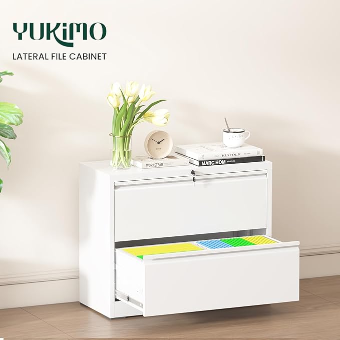 2 Drawer Lateral File Cabinet - Image 3