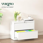 2 Drawer Lateral File Cabinet - Image 3