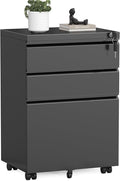 INTERGREAT 3 Drawer Mobile File Cabinet by INTERGREAT
