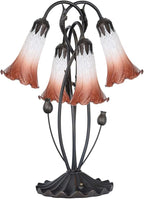 Bieye LS09 Lily Flower Blown Glass Lampshade - Image 6