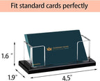 Weiai Acrylic Business Card Holder Stand - Image 3
