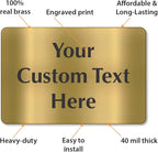 SmartSign Custom Brass Sign - Image 3