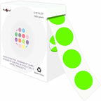 PARLAIM 3/4 Inch Roll Color Coding Labels, 1000 per Roll Round Permanent by PARLAIM