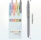 FIOVER Colored Pens, 6 Pack Colorful Gel Pens, Quick-Dry 0.7mm Medium Point - Image 7