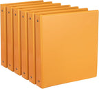 CIXILDTS 6-Pack 1-Inch Binder, Standard 3 Ring Binder Fit Letter Size Paper by CIXILDTSOffice