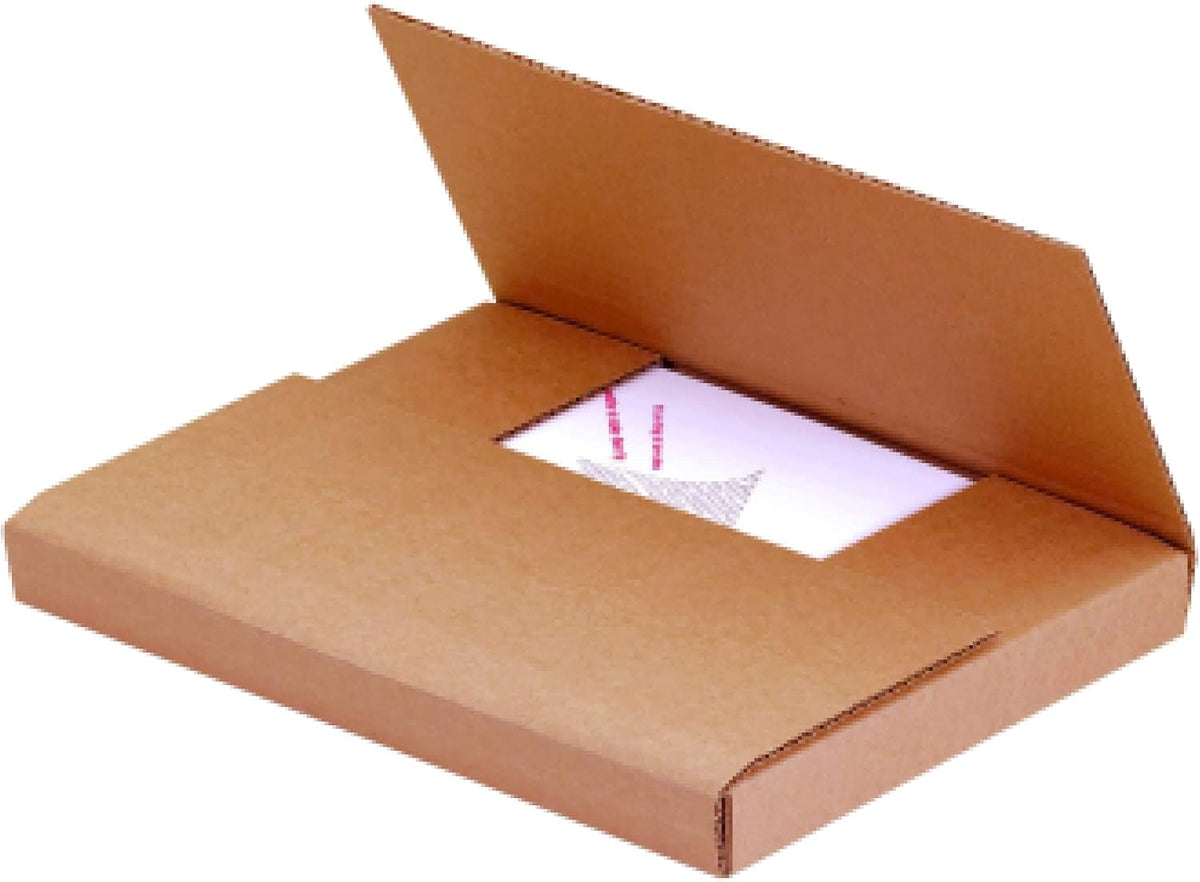 box usa flat mailer shipping boxes 18"l x, main product view