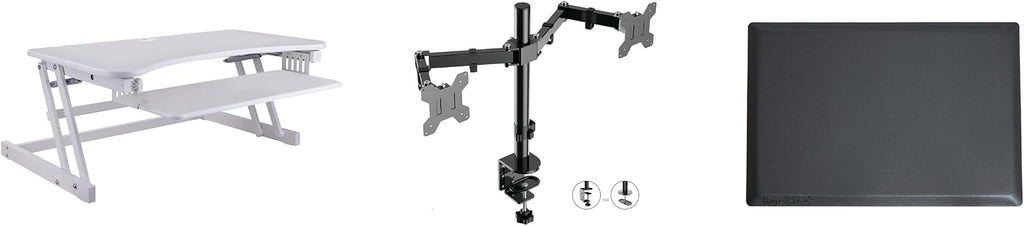 Rocelco 37.5" Height Adjustable Standing Desk Converter
