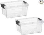 Superio Clear Storage Boxes by Superio